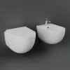Wc sospeso Rak serie Des scarico a parete Rimless e fissaggi nascosti