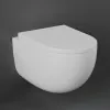 Copriwc originale Rak serie Des chiusura soft-close e sgancio rapido