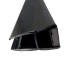 Guarnizione magnetica nero opaco 200 cm per nicchia doccia 5-6 mm