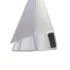 Guarnizione magnetica trasparente 200 cm per nicchia doccia 5-6 mm