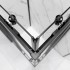 Kit guarnizioni magnetiche nero opaco 200 cm per box doccia 5-6 mm