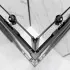 Kit guarnizioni magnetiche nero opaco 200 cm per box doccia 5-6 mm