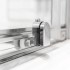 Set 2 ruote inferiori universali in ABS per box doccia scorrevole 