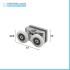Set 2 ruote superiori universali in acciaio per box doccia scorrevole 
