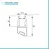 Kit guarnizioni magnetiche nero opaco 200 cm per box doccia 5-6 mm