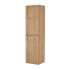 Colonna bagno sospesa 120 cm noce gold con ripiani regolabili Dafne