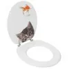 Copriwater in mdf stampato gatto