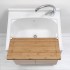 Asse di lavaggio per lavatoio in resina da 60 cm in legno di bamboo