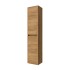 Colonna bagno sospesa 140 cm rovere africa ripiani regolabili Gaya