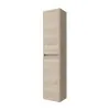 Colonna bagno sospesa 140 cm rovere bali ripiani regolabili Gaya