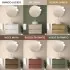 Mobile bagno sospeso 90 cm noce maya con top e specchio Gaya