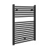 Termoarredo scaldasalviette 500x770 nero opaco con interasse 45 cm