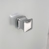Box doccia 80x70x80 cm porta a soffietto serigrafata H 200 cm Ted
