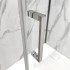 Box doccia 80x70x80 cm con porta a battente trasparente H 200 cm Ted