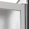 Box doccia 80x170 cm con porta scorrevole e vetro opaco H 200 cm Ted