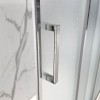 Box doccia 70x170 cm con porta scorrevole e vetro opaco H 200 cm Ted