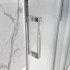 Box doccia 70x170 cm con porta scorrevole e vetro opaco H 200 cm Ted