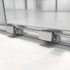 Box doccia 70x170 cm con porta scorrevole trasparente H 200 cm Ted