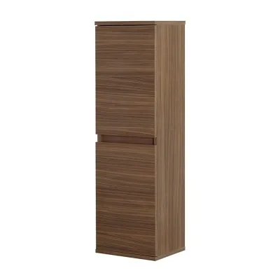 Pensile bagno sospeso 112 cm noce canaletto con ante soft-close Kleo