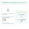 Termoarredo bagno scaldasalviette L 45x80 interasse 40 cm