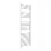 Termoarredo scaldasalviette bianco L 45x142 interasse 40 cm