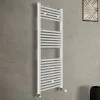Termoarredo bagno scaldasalviette bianco L 50x120 interasse 45 cm