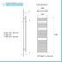 Scaldasalviette termoarredo bianco L 55x170 interasse 50 cm