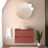 Applique LED per specchio a filo con luce naturale in ABS cromato