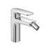 Set miscelatori lavabo alto e bidet Kreo in ottone cromato con piletta 