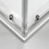 Box doccia angolare 90x90 cm doppio scorrevole vetro trasparente Tay