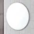 Specchio bagno tondo 50 cm a filo con bisellatura su bordo 2,5 cm