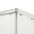 Box doccia angolare 80x80 cm Geo doppio scorrevole in cristallo trasparente