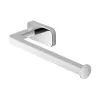 Porta salviette a muro 25 cm in acciaio inox con doppio fissaggio 