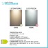 Specchio ovale LED 62x110 illuminazione perimetrale e installazione reversibile