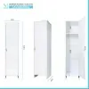 Colonna multiuso 180 cm in PVC con ripiano e vano porta scope Kandy