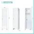 Colonna multiuso 180 cm in PVC con ripiano e vano porta scope Kandy