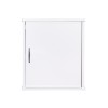Pensile sospeso 45x34 cm in PVC con ripiano e fissaggi inclusi Kandy