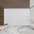 Piatto doccia 70x100 bianco pietra in resina riducibile con canalina Argo