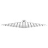 Set doccia da incasso con soffione 30 cm e kit doccia completo Lotus