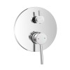 Set doccia da incasso con soffione 25 cm e kit doccia completo Nuego