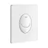 Placca Grohe modello Skate Air in ABS con doppio scarico da 3 o 6 litri