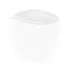 Sedile wc per vaso anziani serie Hera chiusura con cerniere soft-close