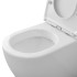 Wc e bidet filomuro per anziani con scarico traslato serie Comoda