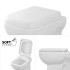 Copriwater originale per wc Miracle/Viva con chiusura soft-close