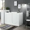 Vasca per disabili e anziani 130x67x101 porta con apertura a destra