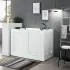 Vasca per disabili e anziani 130x67x101 porta con apertura a destra