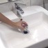 Tappo lavandino clic clac per fori da 34 a 40 mm con 2 guarnizioni 