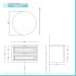 Mobile bagno sospeso 80 cm bianco opaco con lavabo e specchio Matisse