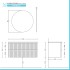 Mobile bagno sospeso 100 cm bianco opaco con frontale cannettato Giava