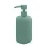 Dispenser sapone verde in ceramica soft touch capienza 330 ml Spring